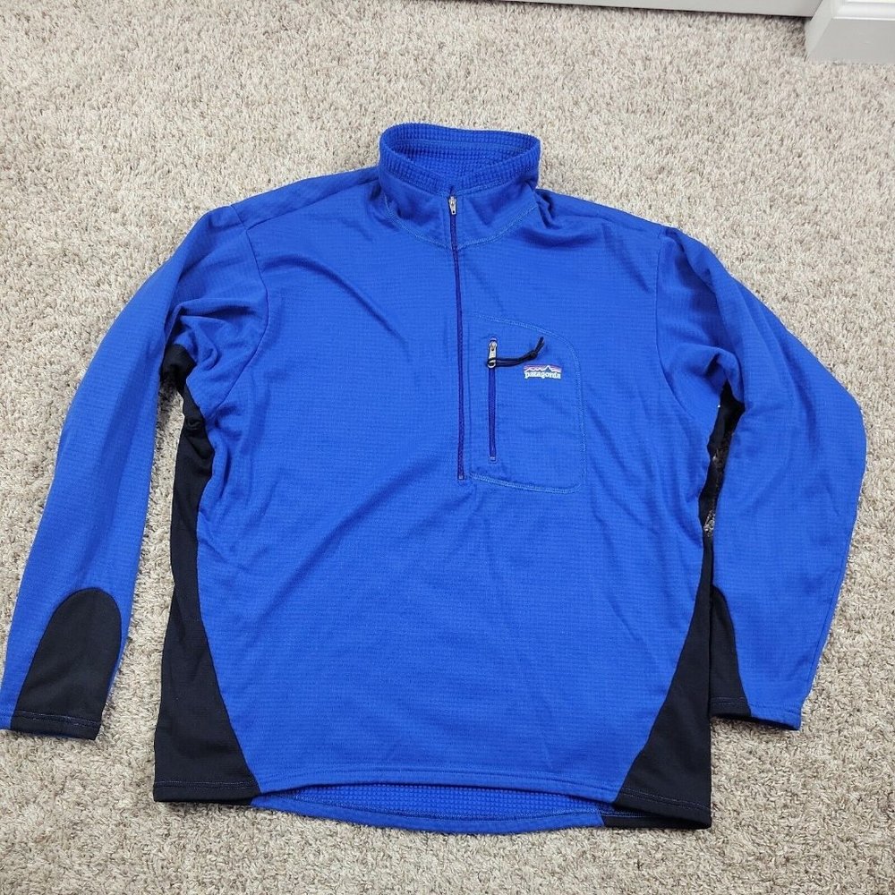 Patagonia R1 Regulator Fleece Mens XL Pullover 1/2 Zip Polartec Made in …